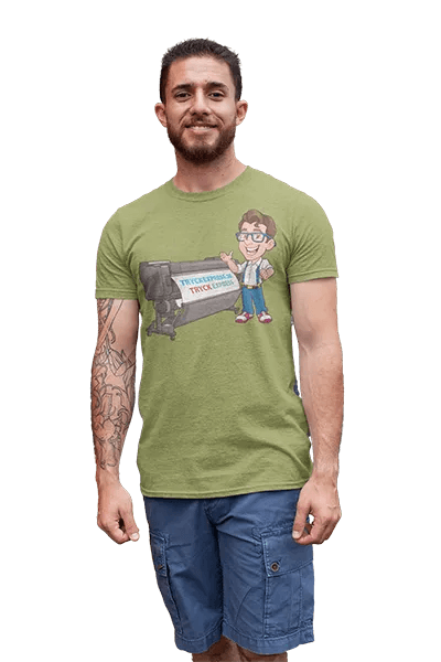 T-shirt med eget tryck